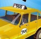 Dirigir taxi e estacionar