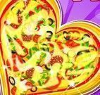 Fazer pizza do amor