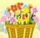 Decorar cesta de flores