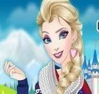 Roupas da Elsa no castelo