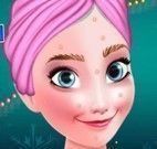 Frozen Anna limpeza facial