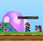 Pular plataformas com o Mario