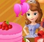 Decorar bolo da Princesa Sofia