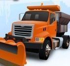 Dirigir caminhão na neve