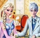 Elsa e Jack decorar jantar