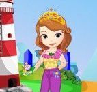 Princesa Sofia roupas para piquenique