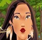 Pocahontas maquiagem