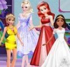 Vestidos coloridos princesas