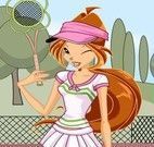 Vestir Flora tenista