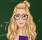 Vestir Barbie professora