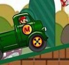 Mario dirigir caminhão