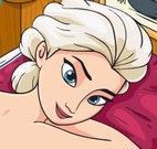 Massagem da Elsa no spa
