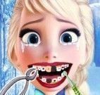 Elsa Frozen no dentista