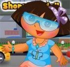 Vestir Dora para ir ao shopping