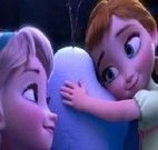 Anna e Elsa bebê quebra cabeça