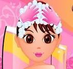 Cuidar dos cabelos da Dora