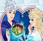Elsa decorar presente do namorado