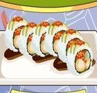 Preparar sushi de camarão