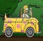 Dirigir com os Simpsons e pegar rosquinhas