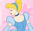 Princesa Cinderela colorir