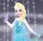 Princesa Elsa vestir roupas
