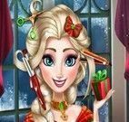 Elsa Frozen cabeleireiro Natal