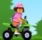 Andar de ATV com Dora