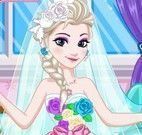 Costurar vestido da noiva Elsa