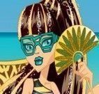 Cleo Monster High moda praia