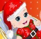 Vestir bebê natalino