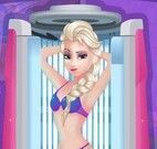 Elsa banho de chuveiro