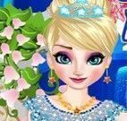 Maquiar e vestir noiva Elsa