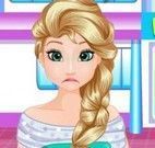 Elsa Frozen cirurgia do estômago