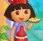 Vestir Dora a cozinheira