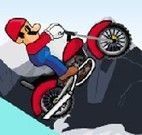Mario de Moto na Neve
