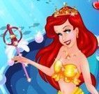 Maquiar sereia Ariel