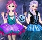 Halloween Elsa e Anna moda