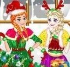 Elsa e Anna moda natal