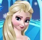 Elsa noiva penteado