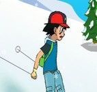 Esquiar com Pokemon