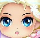 Pequena Elsa maquiagem