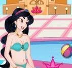 Decorar piscina das princesas da Disney