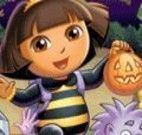 Quebra cabeça do halloween da Dora