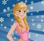 Vestir Princesa Anna Frozen