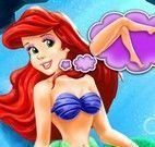 Princesa Ariel depilar pernas