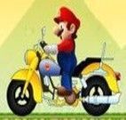Andar na super moto do Mario