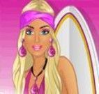 Vestir Barbie para surfar