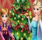 Elsa e Anna decoração de Natal