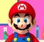 Super Mario no banho