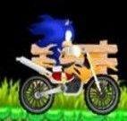 Andar de carro com Sonic no cenários de Halloween